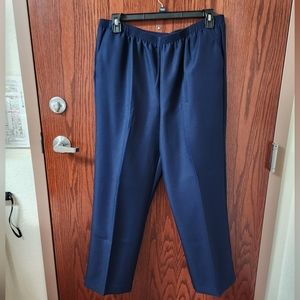 Alfred Dunner navy pants